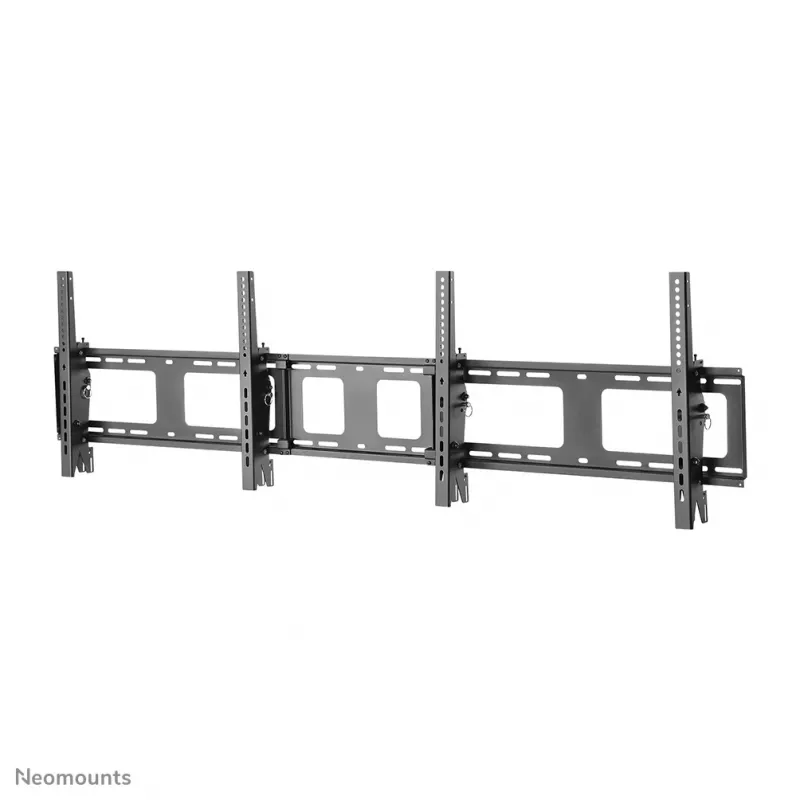Neomounts NS-WMB200BLACK sieninis laikiklis dviems ekranams 40-52 colių - pasukamas