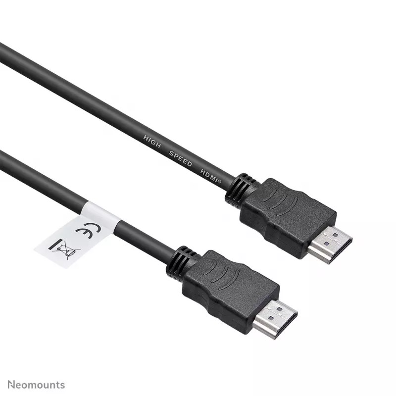 Neomounts HDMI25MM HDMI kabelis - 7,5 metro, 7,5 m, 10,2 Gbit/s, Juoda