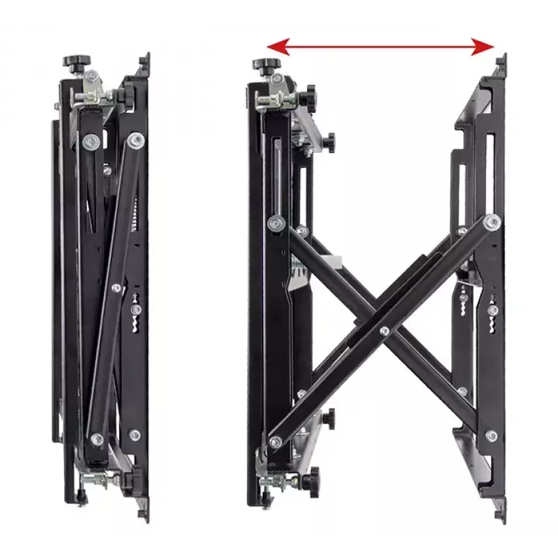 Sieninis laikiklis B-Tech BT8310XL/B Universal Heavy Duty Pop-Out su mikroreguliavimu