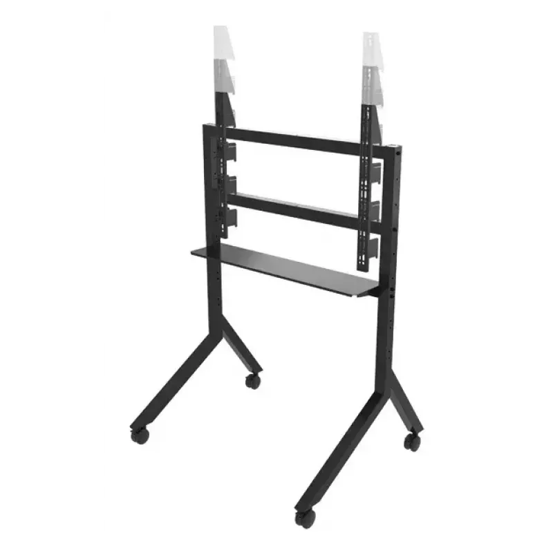 Mobilus televizoriaus stovas B-Tech BT8545 2,18 m juodas maksimalus svoris 100 kg