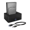 ICY BOX 2-jų lizdų dokavimo ir klonavimo stotelė 2,5 inch arba 3,5 inch SATA diskams su USB 3.0 jungtimi
