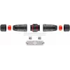 Microconnect KON526 RJ-45 laido jungtis, juoda