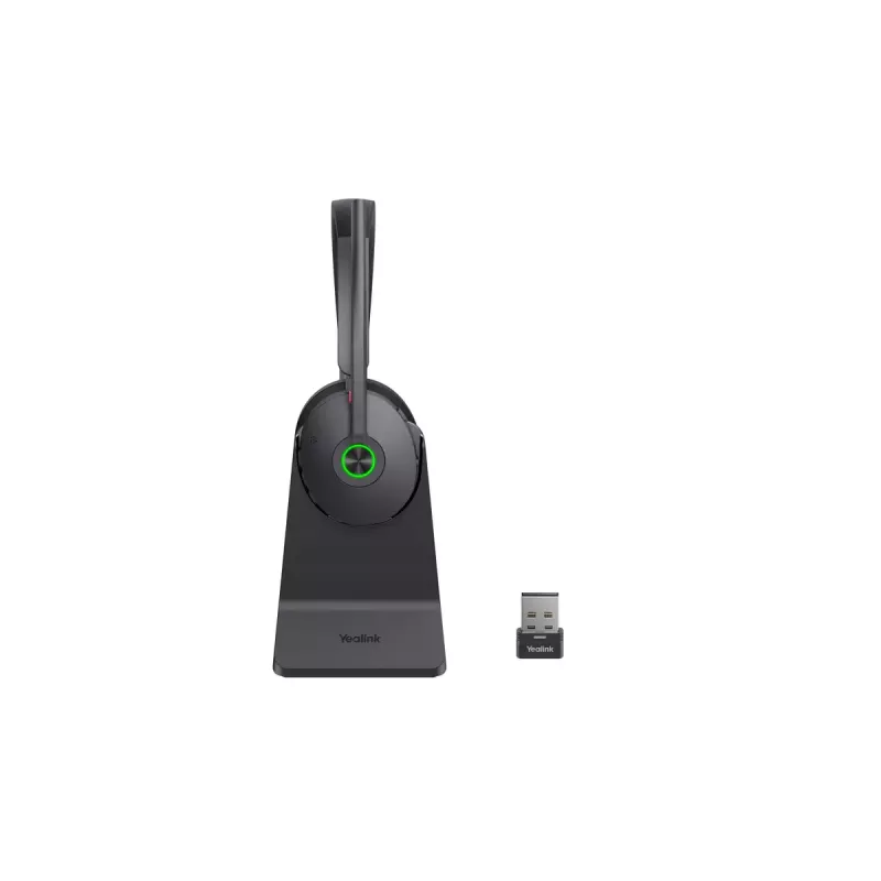 Yealink BH74 su stovu ir UC USB-C/A ausinės