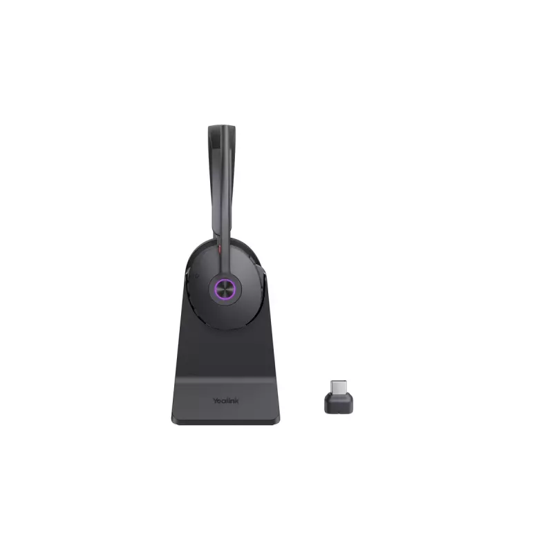 Yealink BH74 su stovu ir UC USB-C/A ausinės