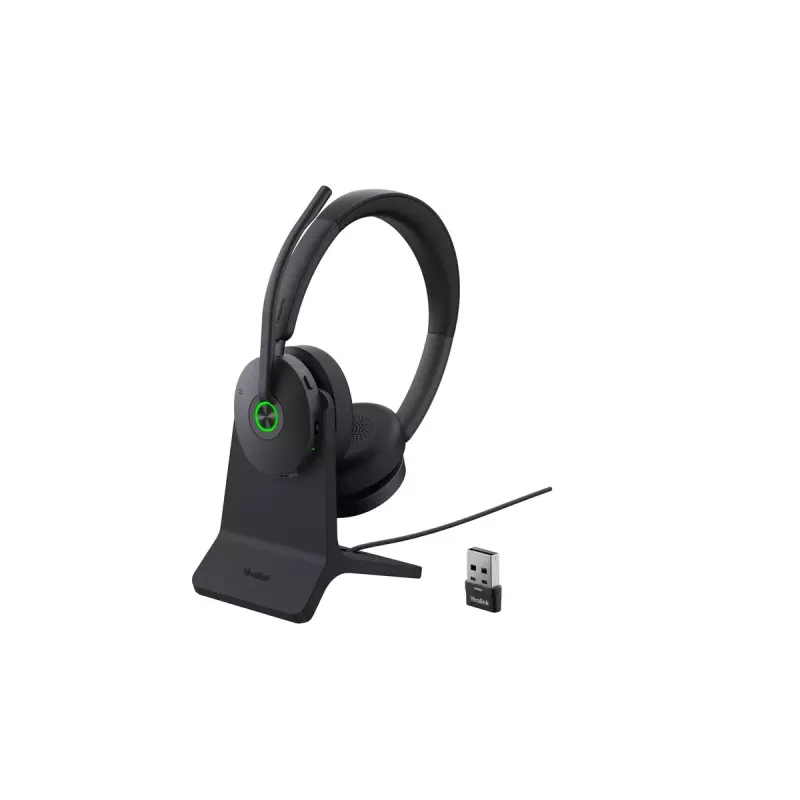 Yealink BH74 su stovu ir UC USB-C/A ausinės