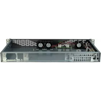 Serverinis korpusas Inter-Tech 1U K-125L Mini ITX pilka