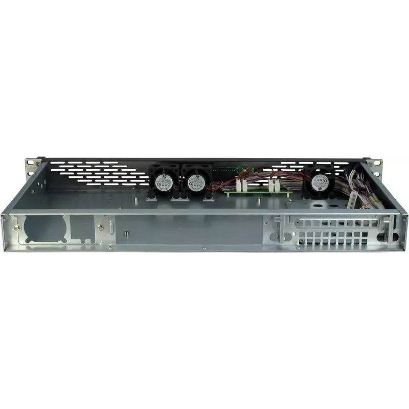 Serverinis korpusas Inter-Tech 1U K-125L Mini ITX pilka