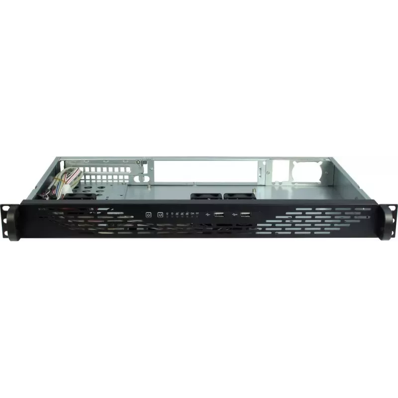 Serverinis korpusas Inter-Tech 1U K-125L Mini ITX pilka