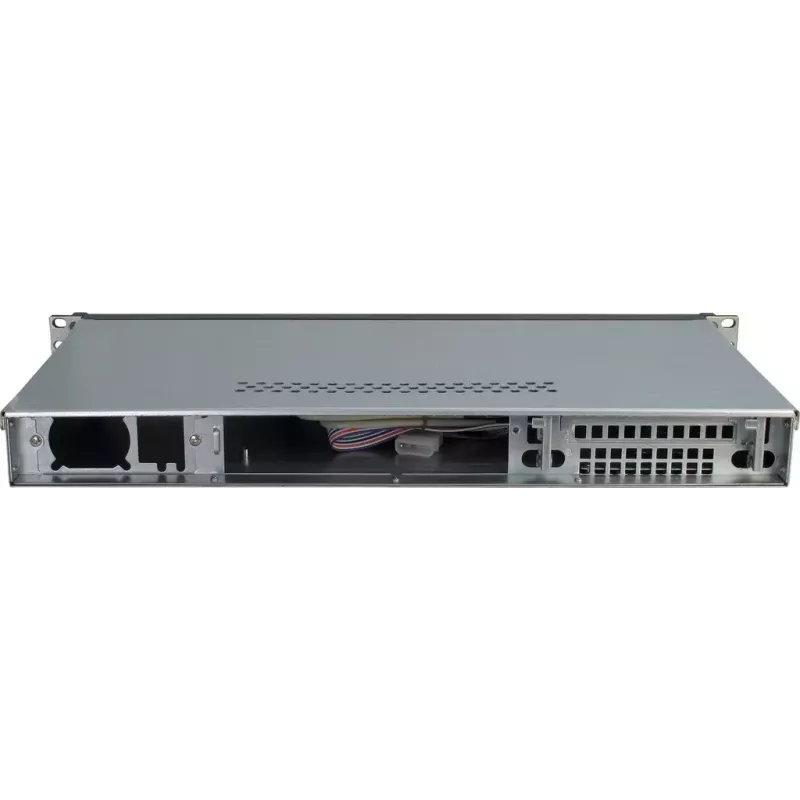 Serverinis korpusas Inter-Tech 1U K-125L Mini ITX pilka