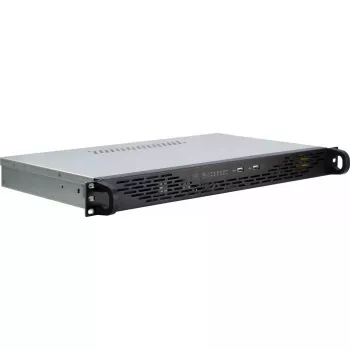 Serverinis korpusas Inter-Tech 1U K-125L Mini ITX pilka