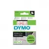 DYMO D1 lipni juosta raudonai ant baltos | 12 mm x 7 m | poliesterio etikečių juosta LabelManager įrenginiams | Pagaminta Europoje