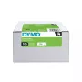 DYMO Autentiškos D1 etiketės | 9 mm x 7 m rulonas | Juodas spausdinimas ant baltos | Lipnios etiketės LabelManager spausdintuvams | 10 vnt.