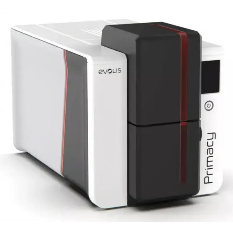 Kortelių spausdintuvas Evolis Primacy 2 – sublimacinis/terminis pernešimas, 300 x 1200 DPI, 100 kortelių padavimas, Fast Ethernet