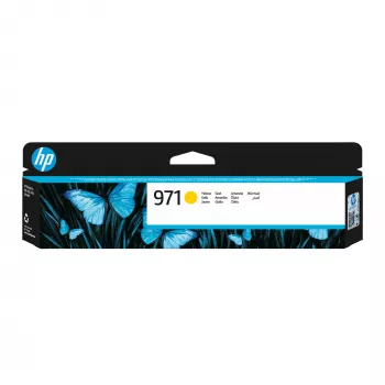 HP 971 geltona originali kasetė