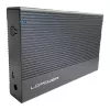 LC-Power LC-25U3-C 2,5 col. SATA HDD korpusas, USB-C 3.2 Gen 2x1 10 Gb/s, SATA 6 Gb/s, juodas