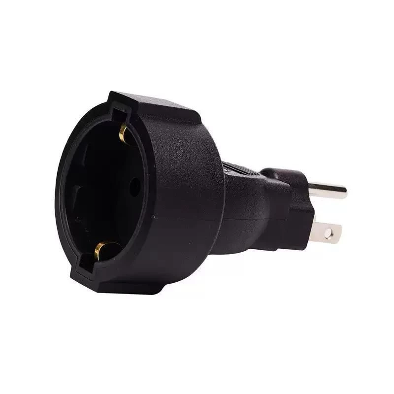 MicroConnect PETRAVEL3 kištukinis adapteris iš B tipo į F tipą, juodas