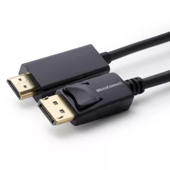 MicroConnect MC-DP-HDMI-300 vaizdo kabelio adapteris 3 m DisplayPort – HDMI, juodas