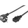 Microconnect PE0771905 maitinimo laidas juodas 5 m CEE7/7 C19 jungtis