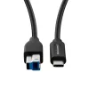 Microconnect USB3.1CB3 USB laidas USB 3.2 Gen 1 (3.1 Gen 1) 3 m USB C – USB B juodas