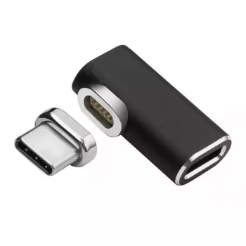 MicroConnect USB3.1CCMF-MAGNETIC USB grafikos adapteris, juodas