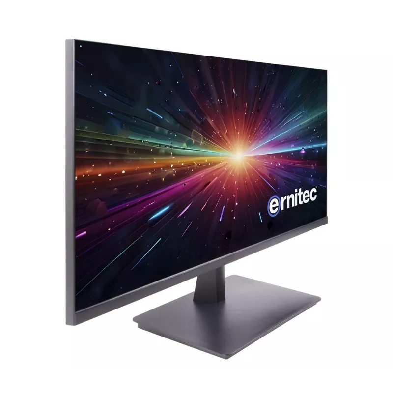 Ernitec 0070-24127-F 27 colių Full HD IPS monitorius, juodas