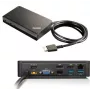 Lenovo 03X6300 stotelė / dokas nešiojamam kompiuteriui su OneLink+ laidine jungtimi, juoda