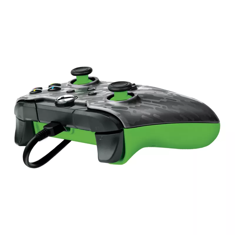 PDP Wired Controller: Neon Carbon, skirta Xbox ir Windows 10/11