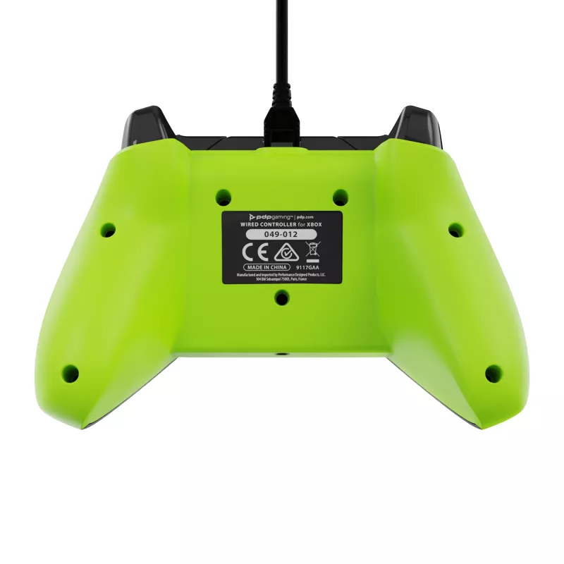 PDP Wired Controller: Electric Carbon – Xbox Series X|S, Xbox One, Xbox, Windows 10/11