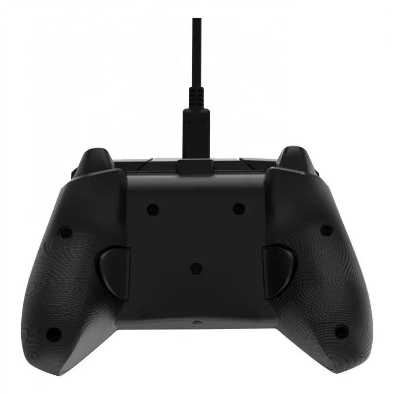 Žaidimų pultas PDP Afterglow Wave Black – laidinis USB Type‑C valdiklis, skirtas PC, Xbox One, Xbox Series S/X, 2,43 m laidas