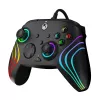 Žaidimų pultas PDP Afterglow Wave Black – laidinis USB Type‑C valdiklis, skirtas PC, Xbox One, Xbox Series S/X, 2,43 m laidas