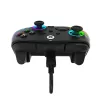 Žaidimų pultas PDP Afterglow Wave Black – laidinis USB Type‑C valdiklis, skirtas PC, Xbox One, Xbox Series S/X, 2,43 m laidas