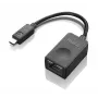 Lenovo 04X6435 lyties keitiklis RJ45 juodas