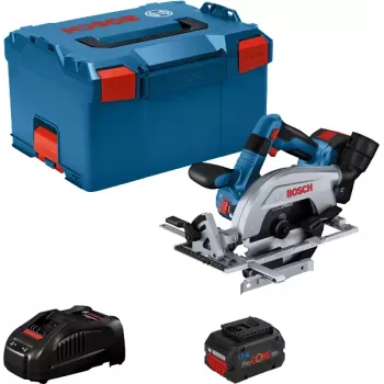 Bosch GKS 18V-57-2 L PROFESSIONAL belaidis pjūklas 16,5 cm juodas, mėlynas, sidabrinis 5000 RPM