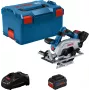 Bosch GKS 18V-57-2 L PROFESSIONAL belaidis pjūklas 16,5 cm juodas, mėlynas, sidabrinis 5000 RPM