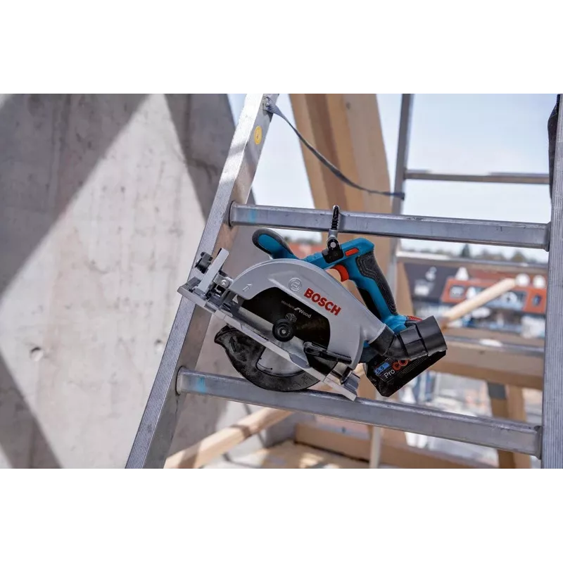 Bosch GKS 18V-57-2 L PROFESSIONAL belaidis pjūklas 16,5 cm juodas, mėlynas, sidabrinis 5000 RPM