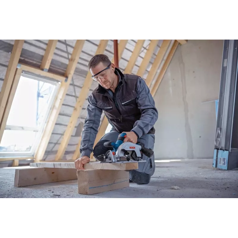 Bosch GKS 18V-57-2 L PROFESSIONAL belaidis pjūklas 16,5 cm juodas, mėlynas, sidabrinis 5000 RPM