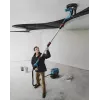 Bosch GTR 55-225 šlifuoklis gipso kartonui 910 RPM 550 W mėlynas, juodas