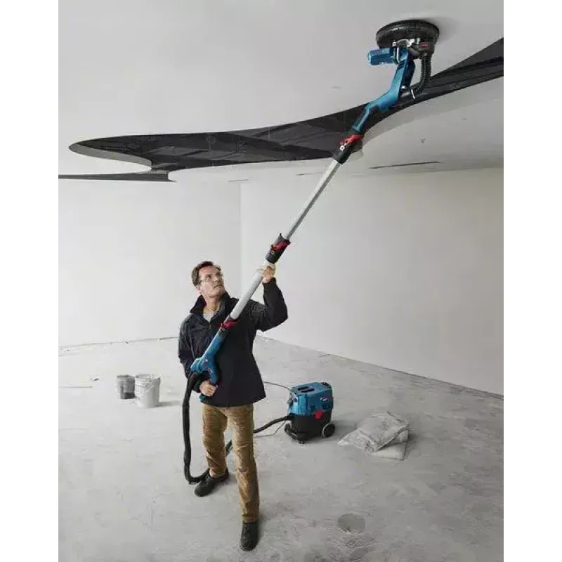 Bosch GTR 55-225 šlifuoklis gipso kartonui 910 RPM 550 W mėlynas, juodas