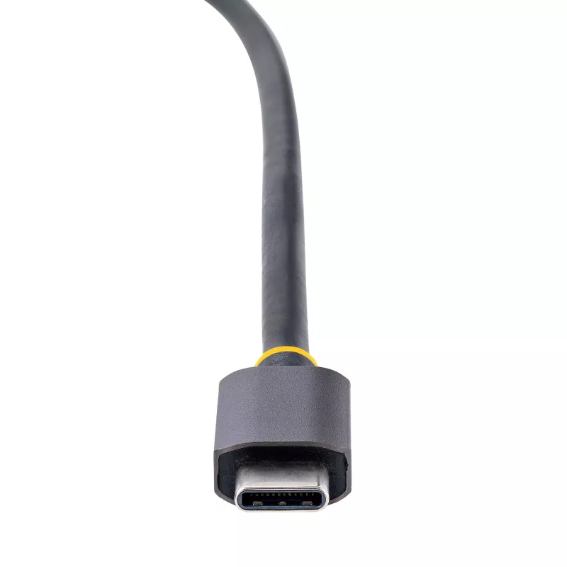 StarTech.com USB-C vaizdo adapteris, USB-C į HDMI DVI VGA, iki 4K 60Hz, aliuminis, kelių prievadų vaizdo adapteris, suderinamas su Thunderbolt 3/4, USB-C kelioninis adapteris