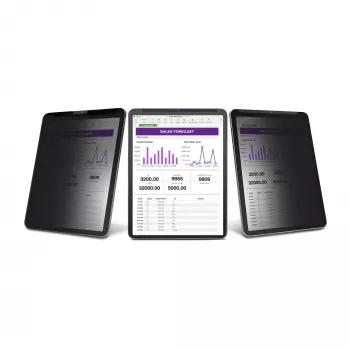 StarTech.com 4 krypčių privatumo ekranas 11 colių iPad Pro, skirtas portretinei / kraštovaizdžio orientacijai, su lietimu, +/- 30 laipsnių matymo kampas, blokuoja iki 51 % mėlynos šviesos, anti-blizgesio