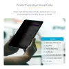 StarTech.com 4 krypčių privatumo ekranas 11 colių iPad Pro, skirtas portretinei / kraštovaizdžio orientacijai, su lietimu, +/- 30 laipsnių matymo kampas, blokuoja iki 51 % mėlynos šviesos, anti-blizgesio