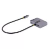 USB-C vaizdo adapteris StarTech.com, USB-C į HDMI ir VGA, 3,5 mm garsas, 4K 60Hz HDR, 100W PD perdavimas, suderinamas su Thunderbolt 3/4