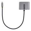USB-C vaizdo adapteris StarTech.com, USB-C į HDMI ir VGA, 3,5 mm garsas, 4K 60Hz HDR, 100W PD perdavimas, suderinamas su Thunderbolt 3/4