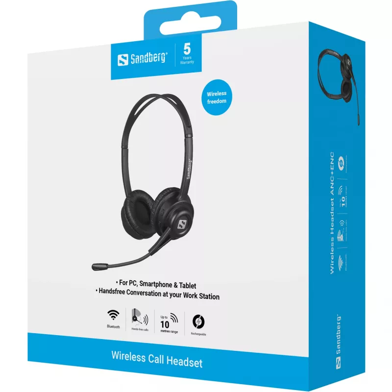 Belaidė ausinė Sandberg Wireless Call Headset