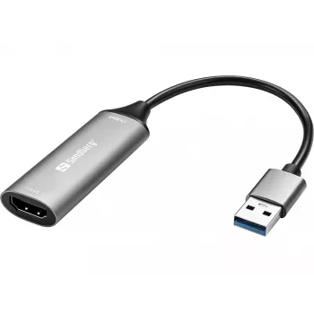 Sandberg HDMI vaizdo gaudymo jungtis į USB-A