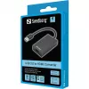 Sandberg USB 3.0 į HDMI keitiklis juodas pasyvus vaizdo keitiklis