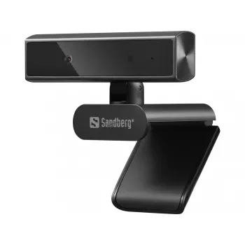 Web kamera Sandberg Face-ID Webcam Mini 2 MP Full HD USB-C Juoda