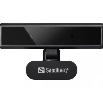 Web kamera Sandberg Face-ID Webcam Mini 2 MP Full HD USB-C Juoda