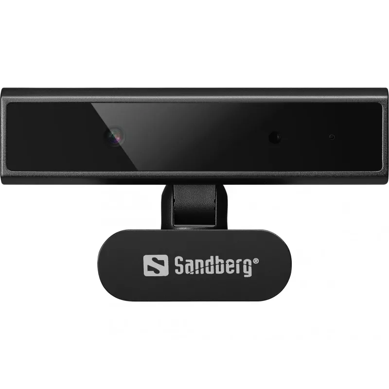 Web kamera Sandberg Face-ID Webcam Mini 2 MP Full HD USB-C Juoda