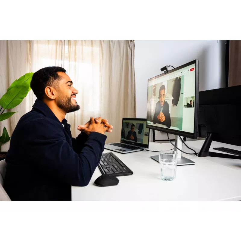 Web kamera Sandberg Face-ID Webcam Mini 2 MP Full HD USB-C Juoda